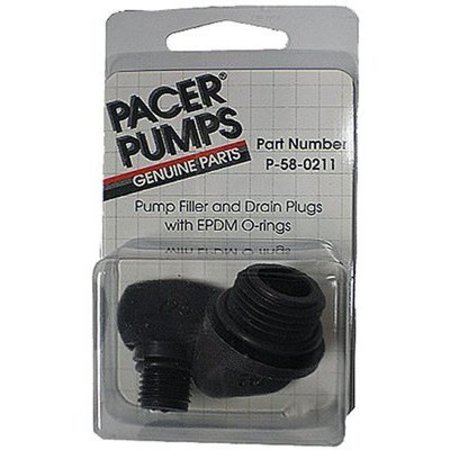 PACER PUMPS. OF ASM IND Drain And Fill Plug Kit P-58-0211